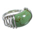 Authentic Sterling Silver Southwestern Turquoise Ring Size 5-1/4 RX80975